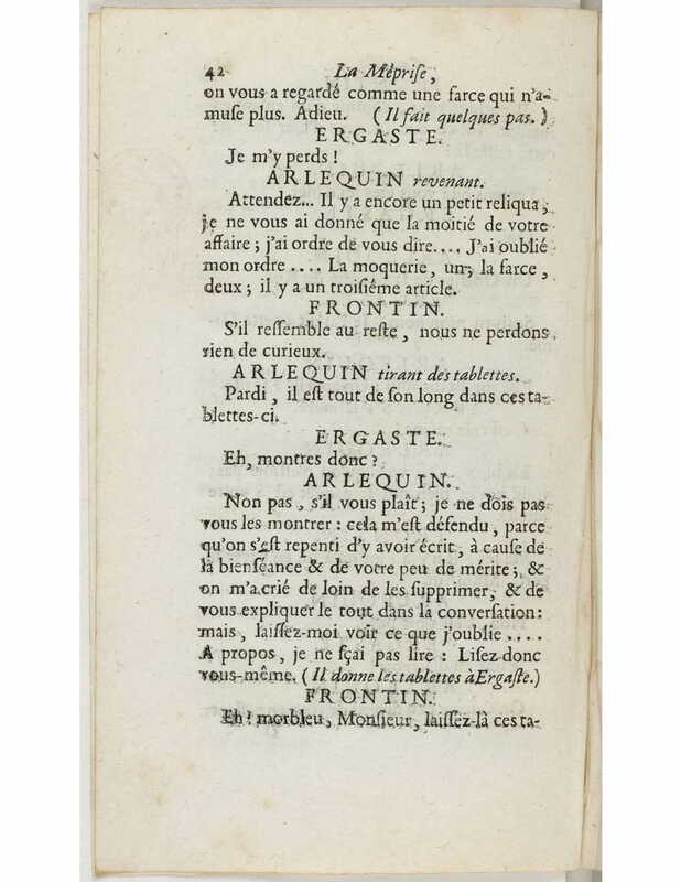 1739 : La méprise