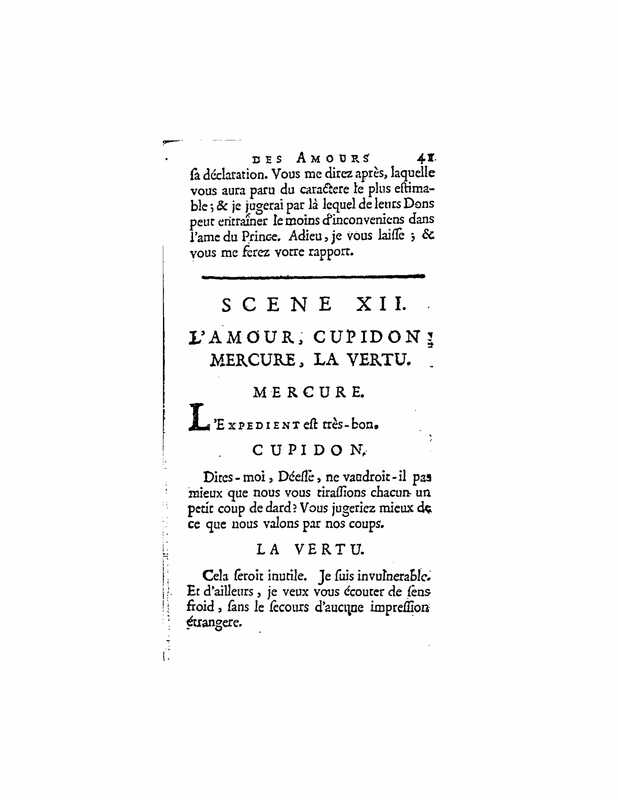 1732 : La réunion des amours
