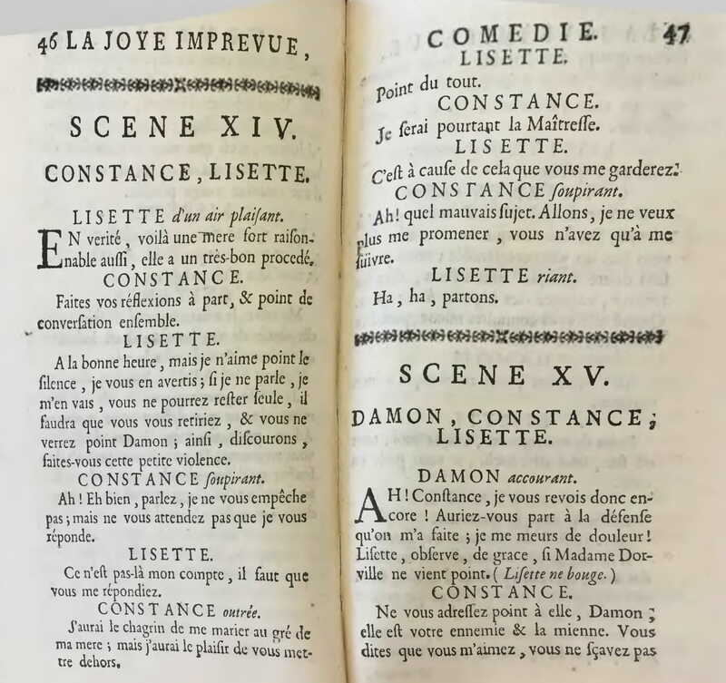 1738 : La joye imprévue