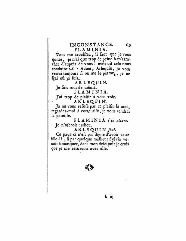 1724 : La double inconstance