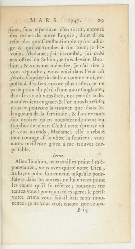 1747 : Mahomet second