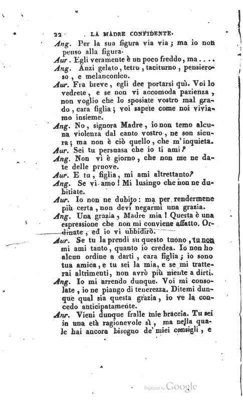 1825: La madre confidente (anonyme)