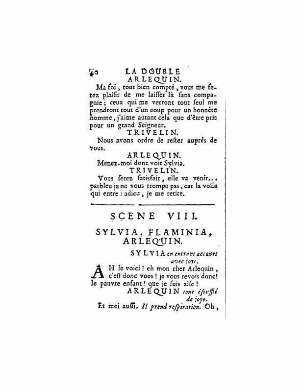 1724 : La double inconstance