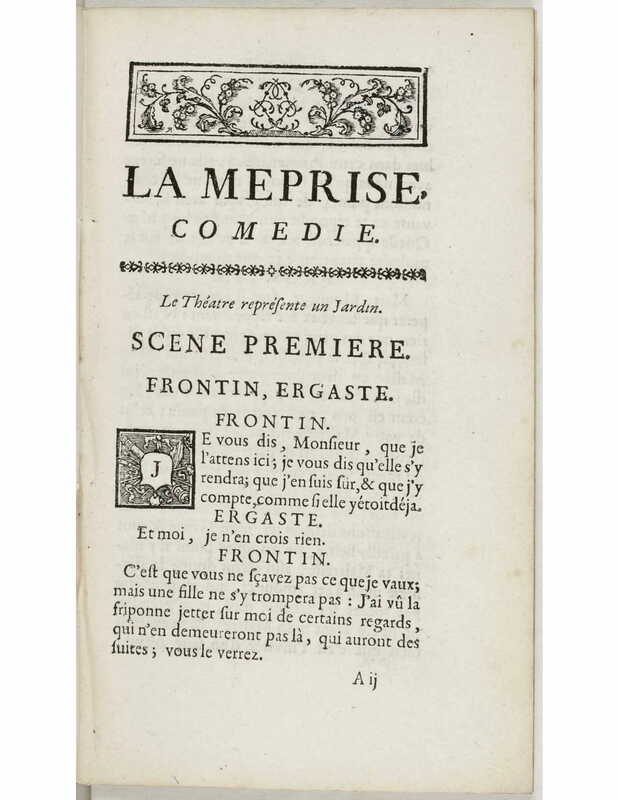 1739 : La méprise