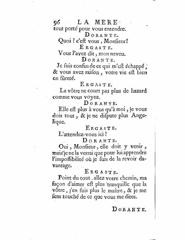 1735 : La mère confidente
