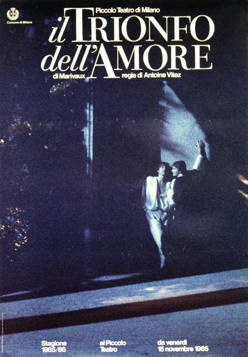 1985 : Il trionfo dell’amore, Affiche