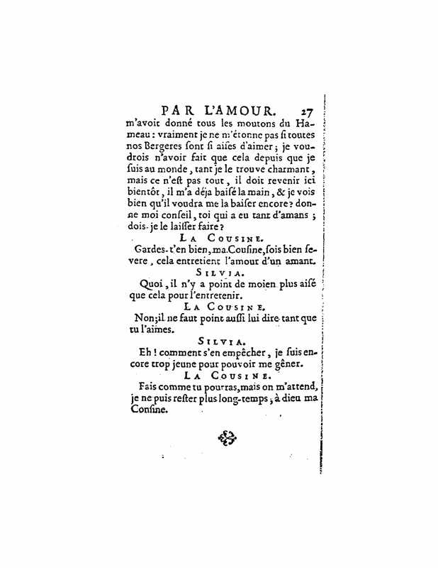 1723 : Arlequin poli par l’amour
