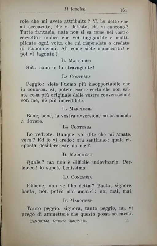 1930 : Il lascito (Maria Luisa Fanciulli)
