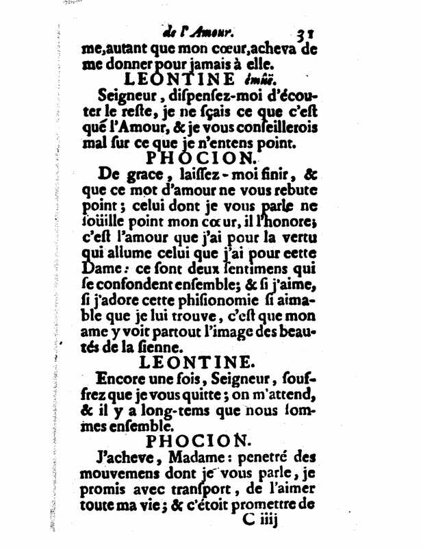 1732 : Le triomphe de l’amour