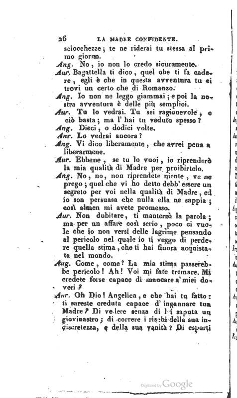 1825: La madre confidente (anonyme)