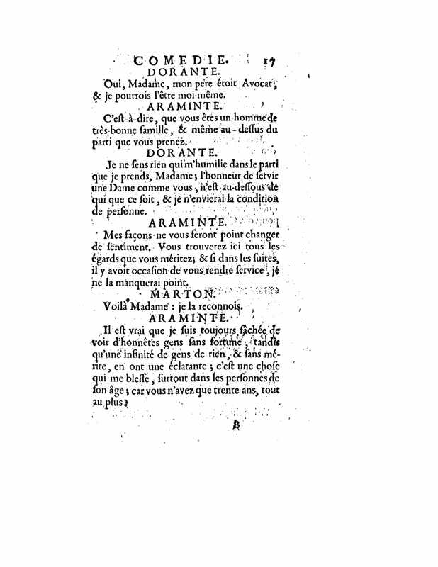 1738 : Les fausses confidences