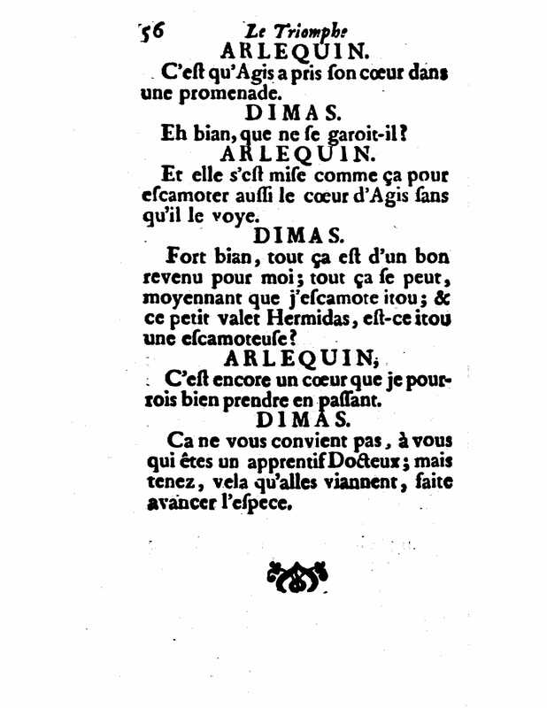 1732 : Le triomphe de l’amour