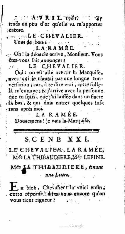 1761 : La provinciale