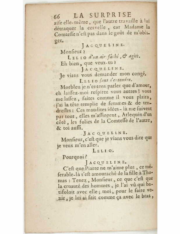 1723 : La surprise de l’amour
