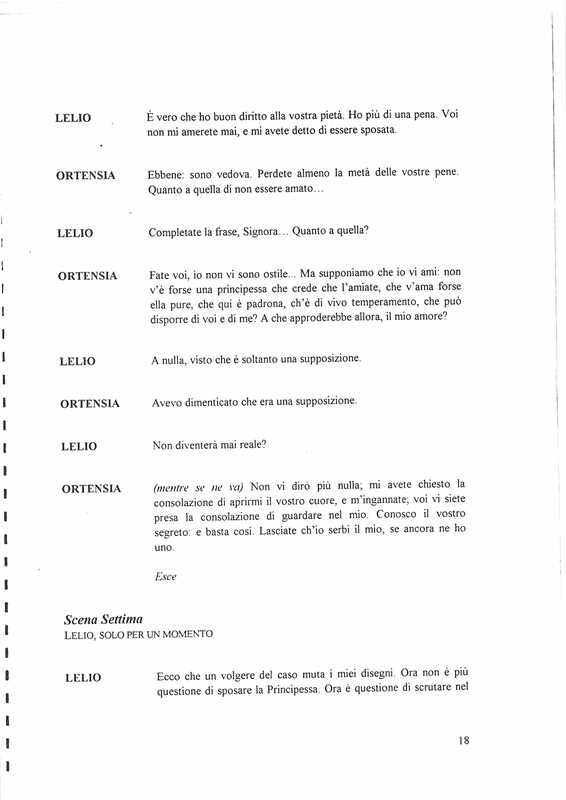 1997 : Il principe travestito (Cristina Pezzoli)