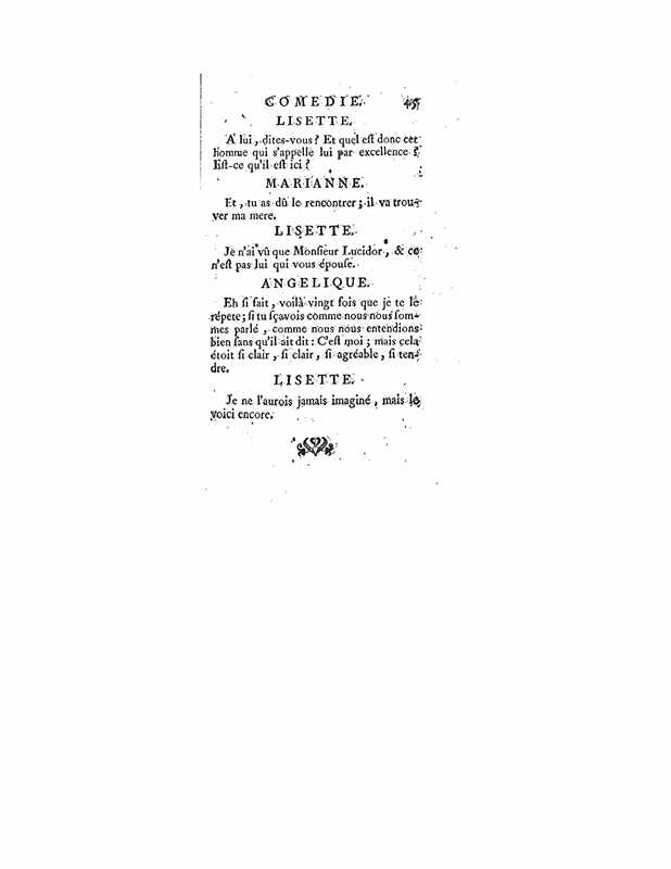 1740 : L’épreuve
