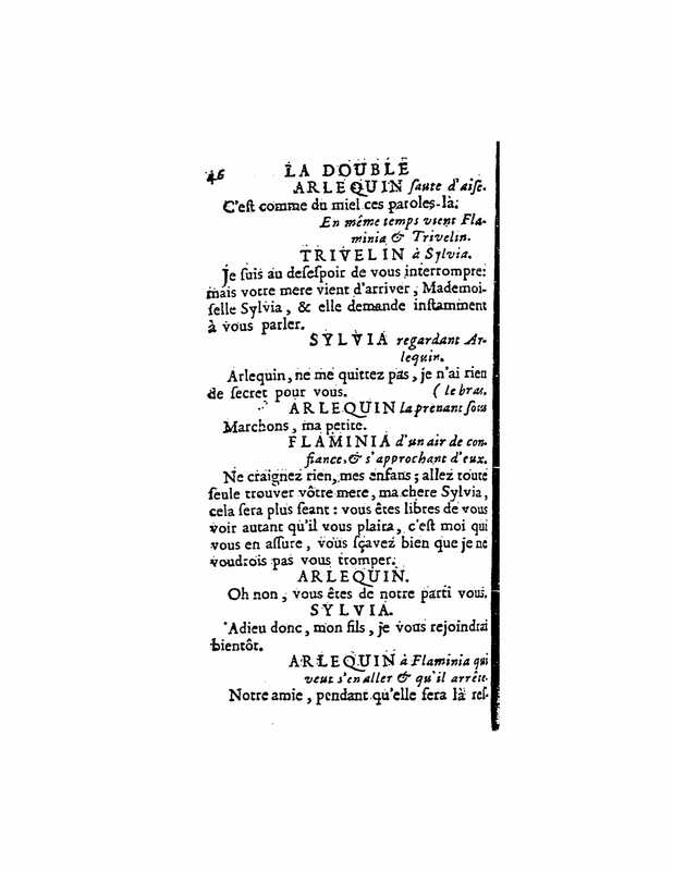 1724 : La double inconstance