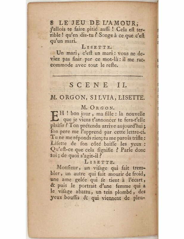 1730 : Le jeu de l’amour et du hasard