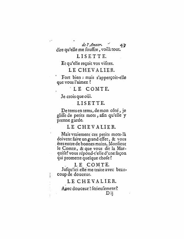 1728 : La seconde surprise de l’amour