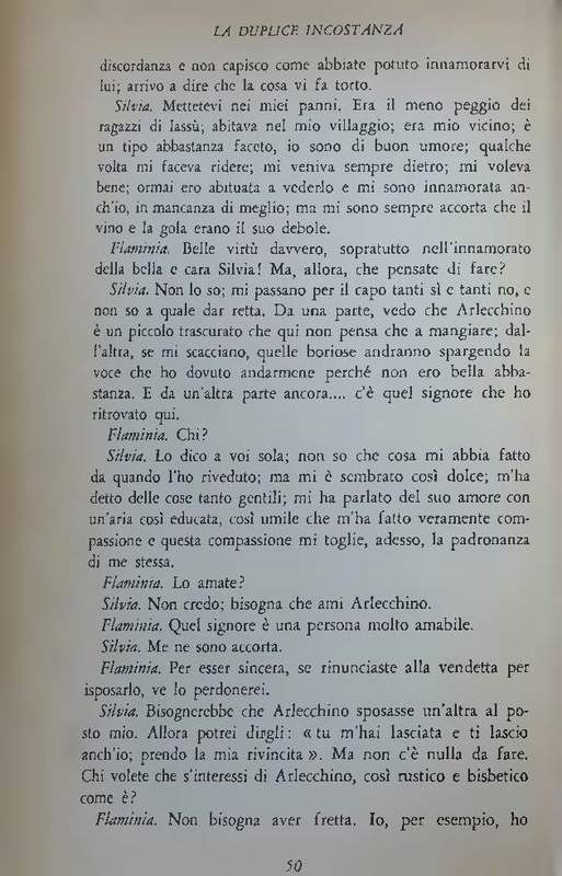1952 : La duplice incostanza (Corrado Tumiati)