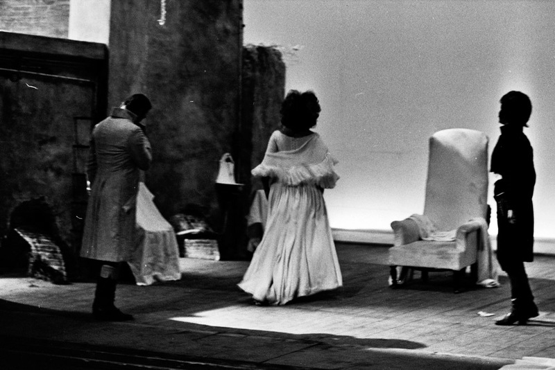 1971 : La finta serva ovvero il furbo punito, Photos du spectacle