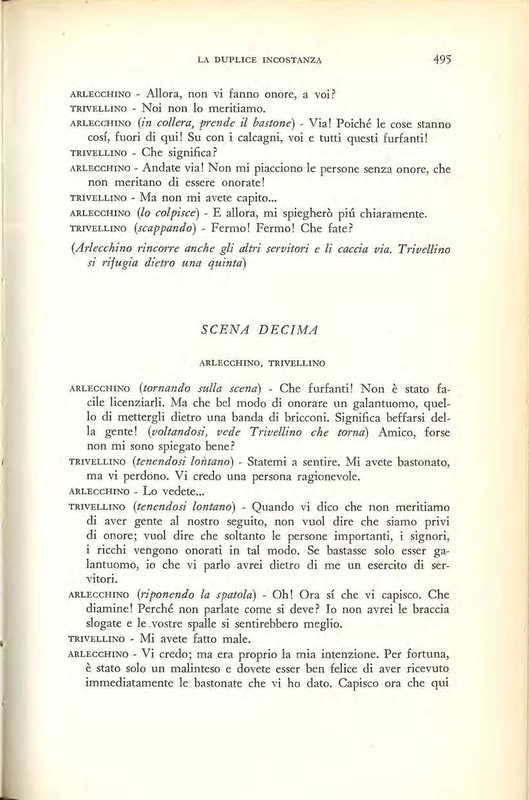 1959 : La duplice incostanza (Marcello Spaziani)
