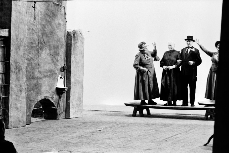 1971 : La finta serva ovvero il furbo punito, Photos du spectacle