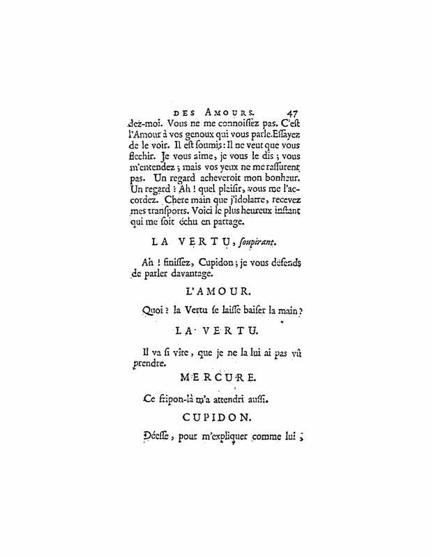 1732 : La réunion des amours