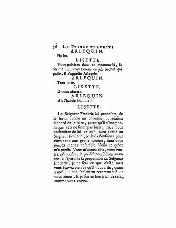 1727 : Le prince travesti
