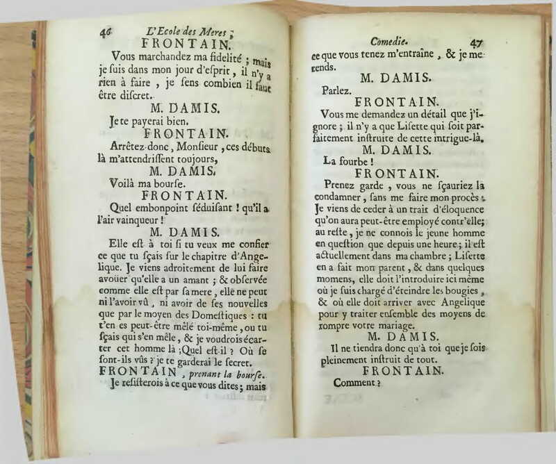 1732 : L’école des mères
