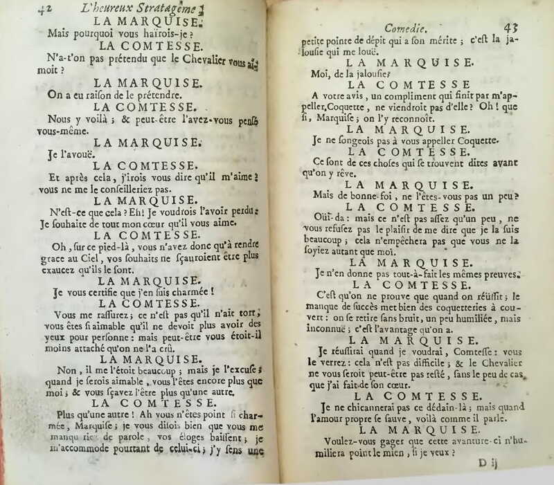 1733 : L’heureux stratagème