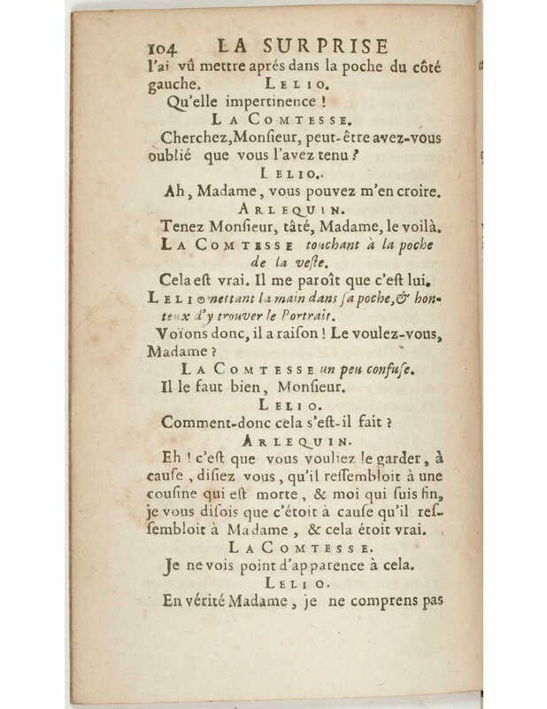 1723 : La surprise de l’amour