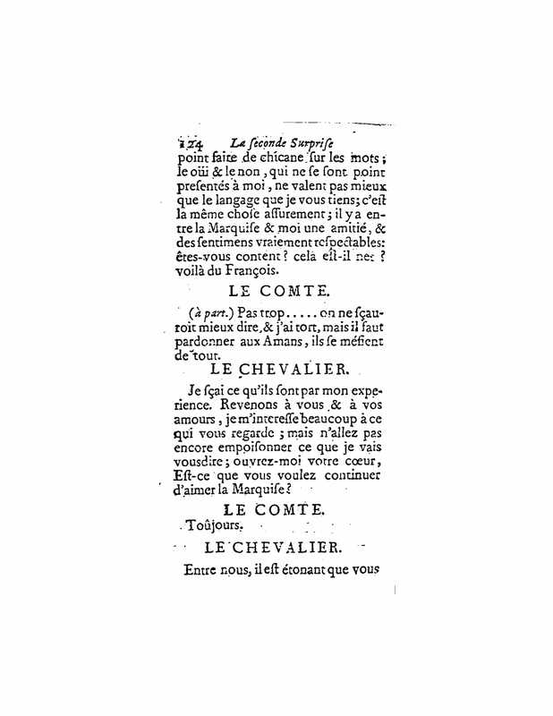 1728 : La seconde surprise de l’amour