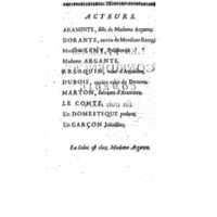 1738 : Les fausses confidences