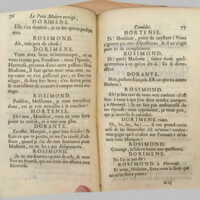 1739 : Le petit-maître corrigé