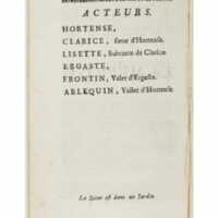 1739 : La méprise