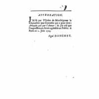 1723 : Arlequin poli par l’amour