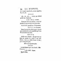 1747 : La dispute