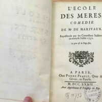 1732 : L’école des mères