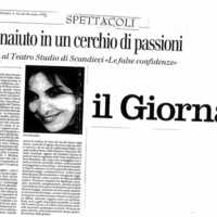 1998 : Le false confidenze (Toni Servillo), Revue de presse