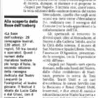 1998 : Le false confidenze (Toni Servillo), Revue de presse