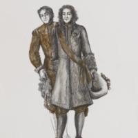 1997 : Il principe travestito (Maquettes des costumes)