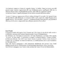 2003 : La prova, Programme
