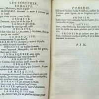1739 : Les sincères
