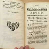 1739 : Le petit-maître corrigé