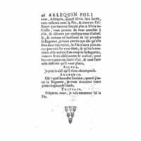 1723 : Arlequin poli par l’amour