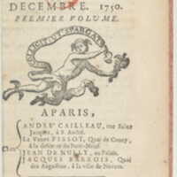 1750 : La colonie