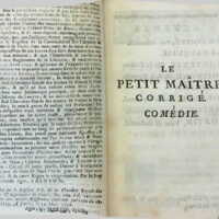 1739 : Le petit-maître corrigé