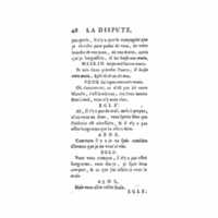 1747 : La dispute
