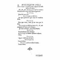 1723 : Arlequin poli par l’amour